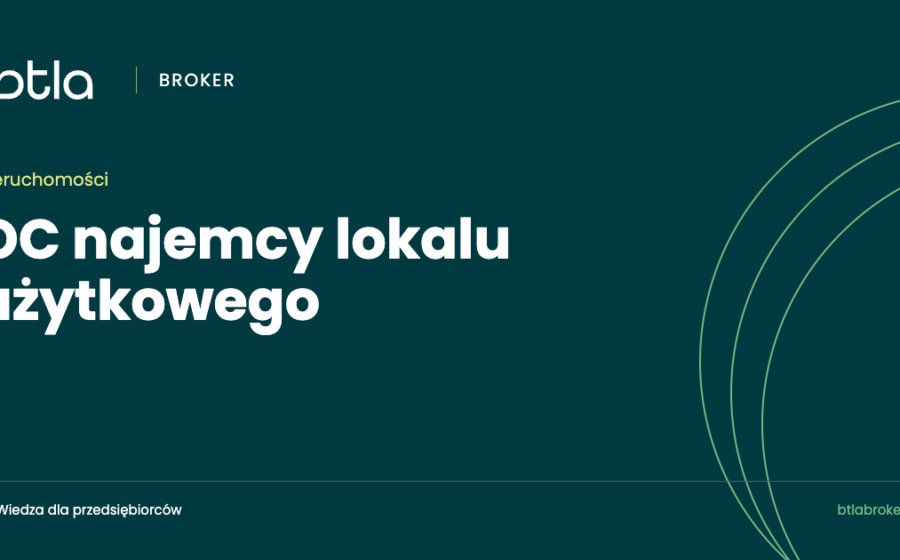 OC najemcy hali lub biura: czego nie rozstrzyga polisa właściciela
